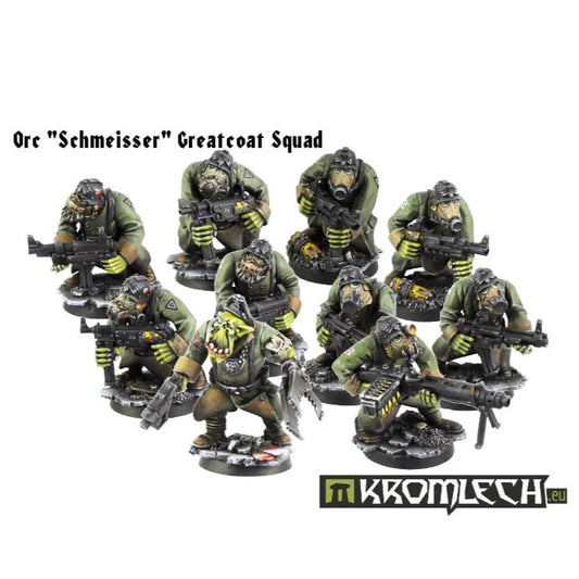 Kromlech Orc Greatcoat Korps Schmeisser Greatcoats Squad
