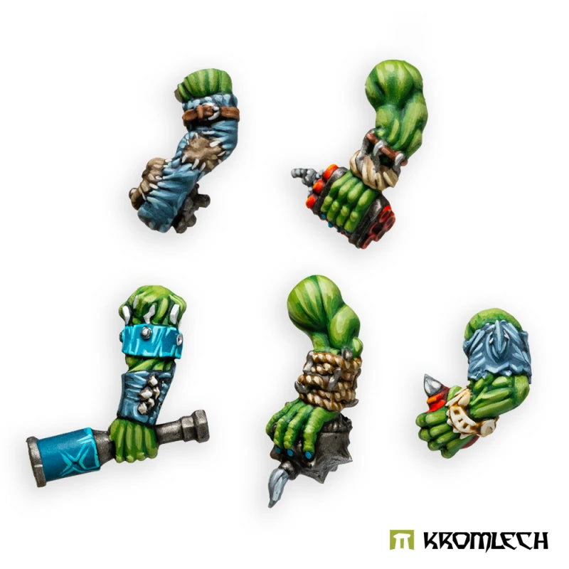 Kromlech Orc Storm Riderz Arms with Explosives