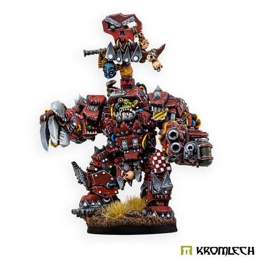 Kromlech Orc Warchief in Juggernaut Mecha-Armour