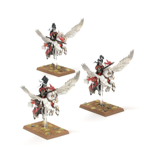 Brettonia Pegasus Knights x3, Old World Games Workshop