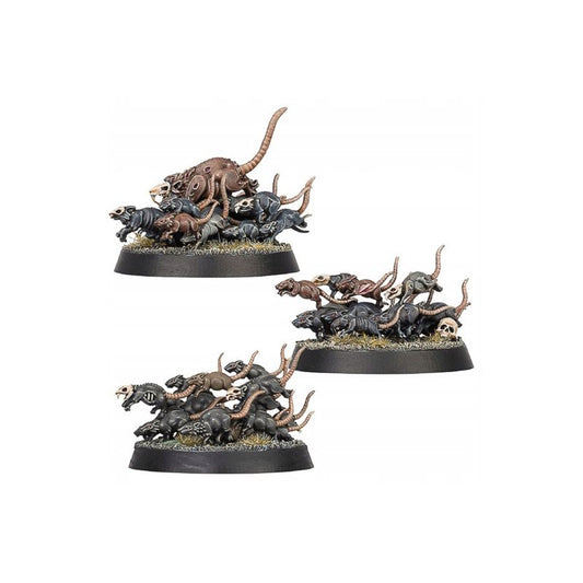 Cursed city Corpse Rats x3 Games Workshop Miniatures