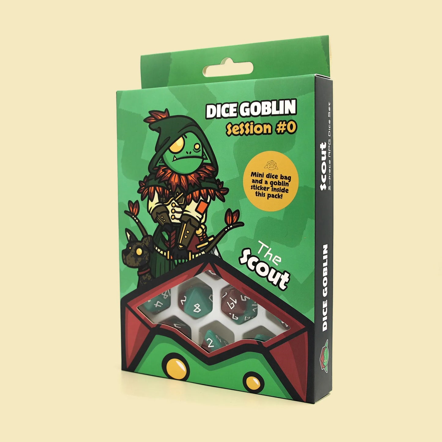 The Scout Dice set by Dice Goblin