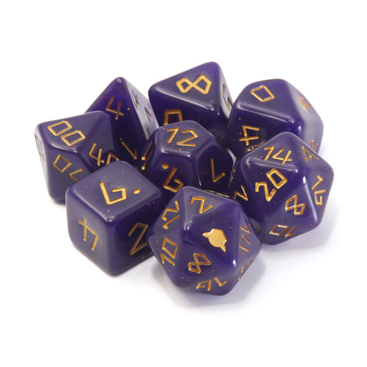 The Seer Dice set by Dice Goblin