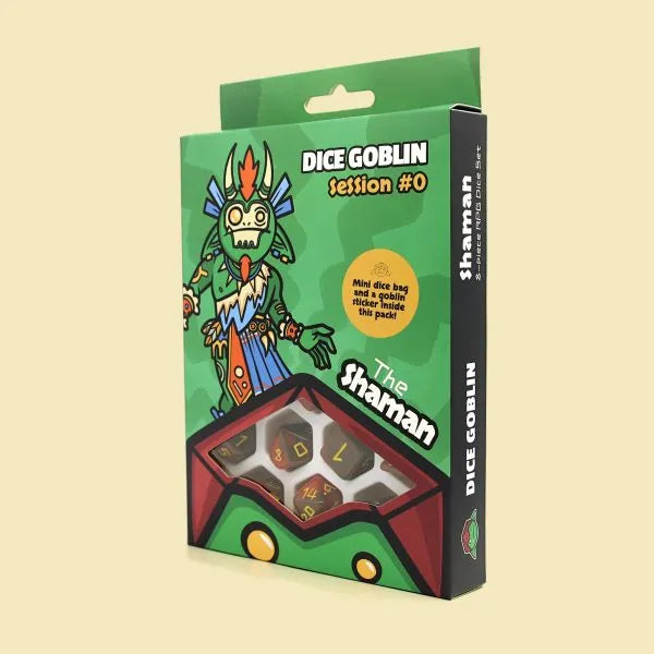 The Shaman Dice set by Dice Goblin