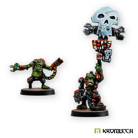 Kromlech Orc Snaggit & Grakzot, Dredsmasha Helpers
