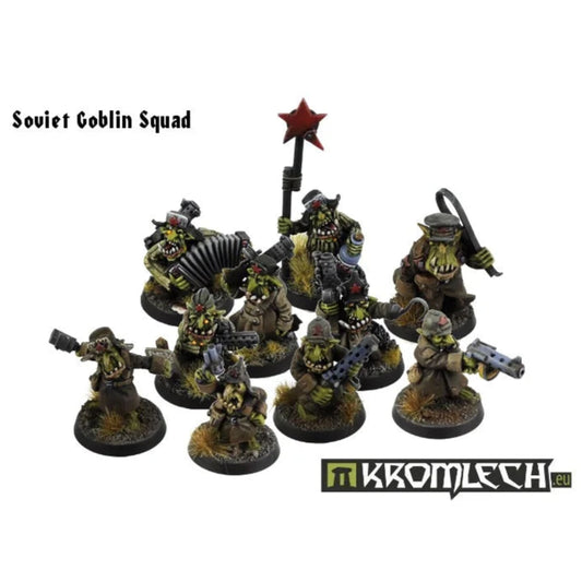 Kromlech Soviet Goblins Squad Miniatures