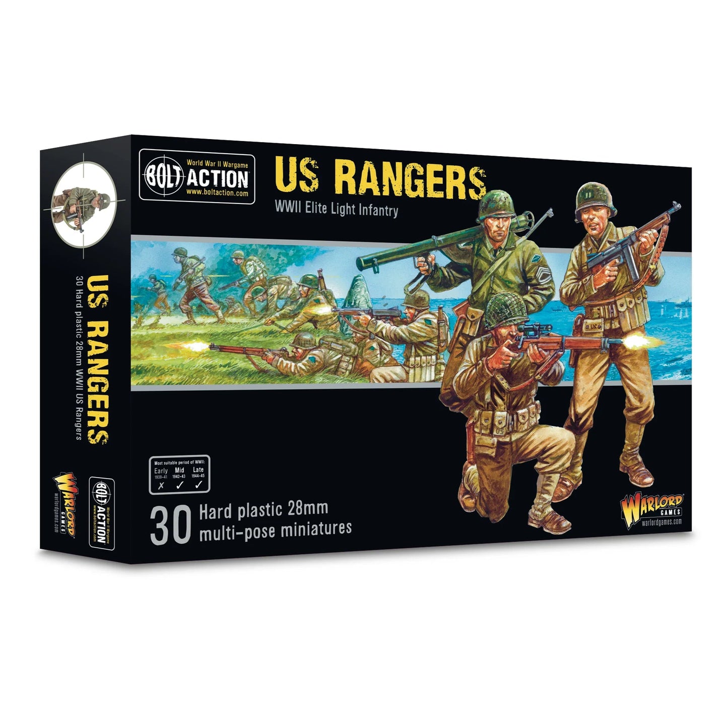 US Rangers plastic boxed set