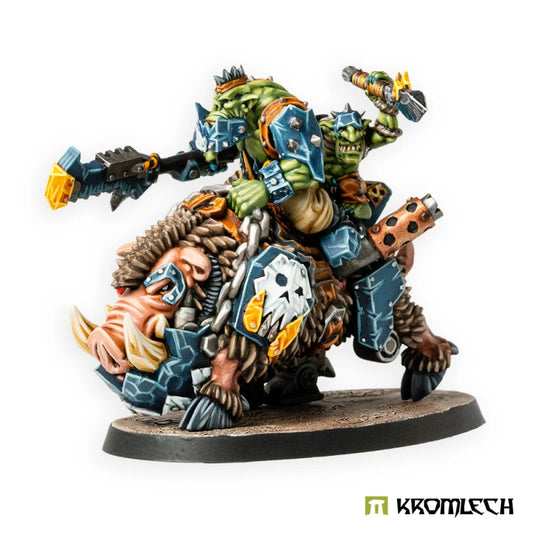Kromlech Orc Wild Tribez Cyboar Rider 2