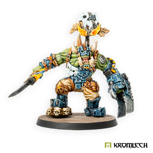 Kromlech Orc Wild Tribez Warchief on foot