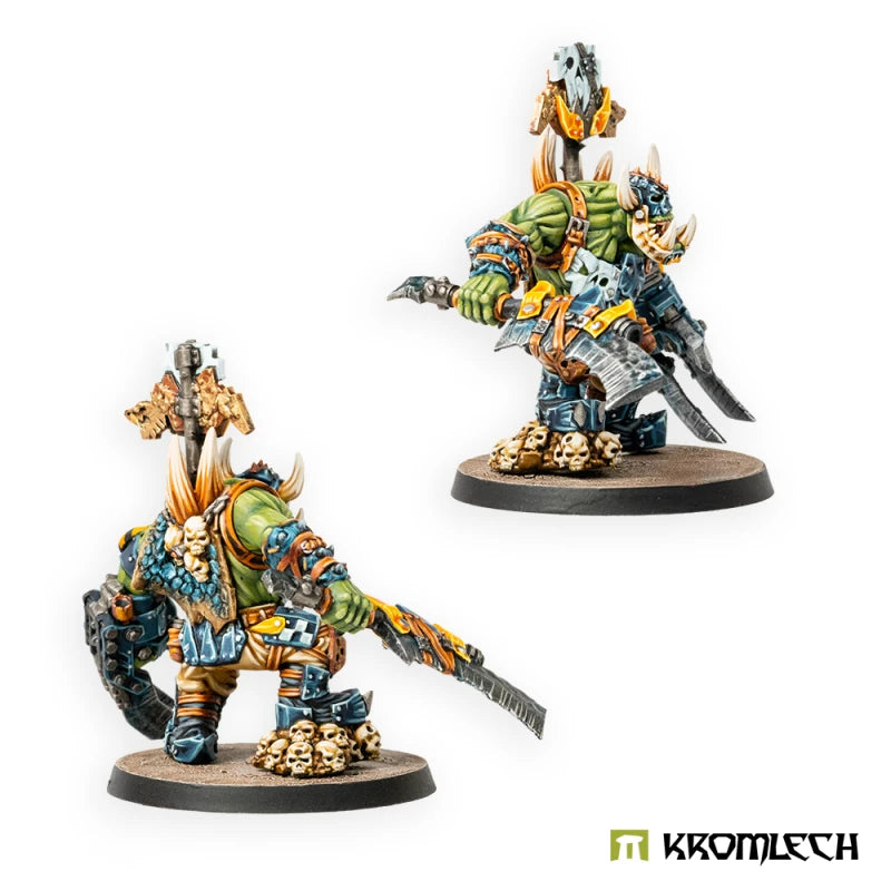 Kromlech Orc Wild Tribez Warchief on foot