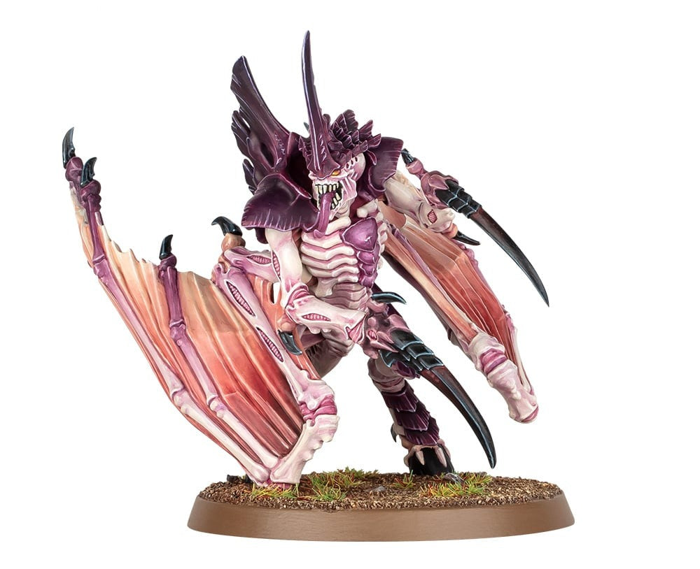 Warhammer 40k Tyranids, Winged Tyranid Prime, Leviathan Miniatures.